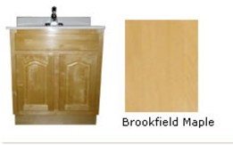 Our maple cabinets are distinctive