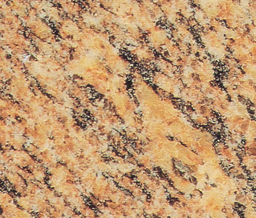 The first-rate Giallo California granite  leaves him with a good impression 